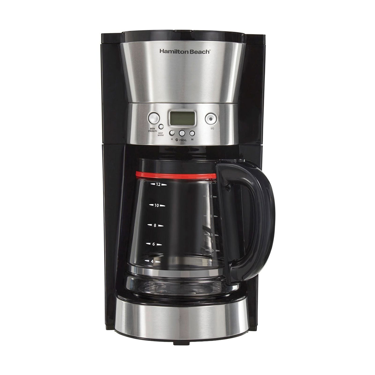 Cafetera Programable Hamilton Beach 12 Tazas Negra 46895