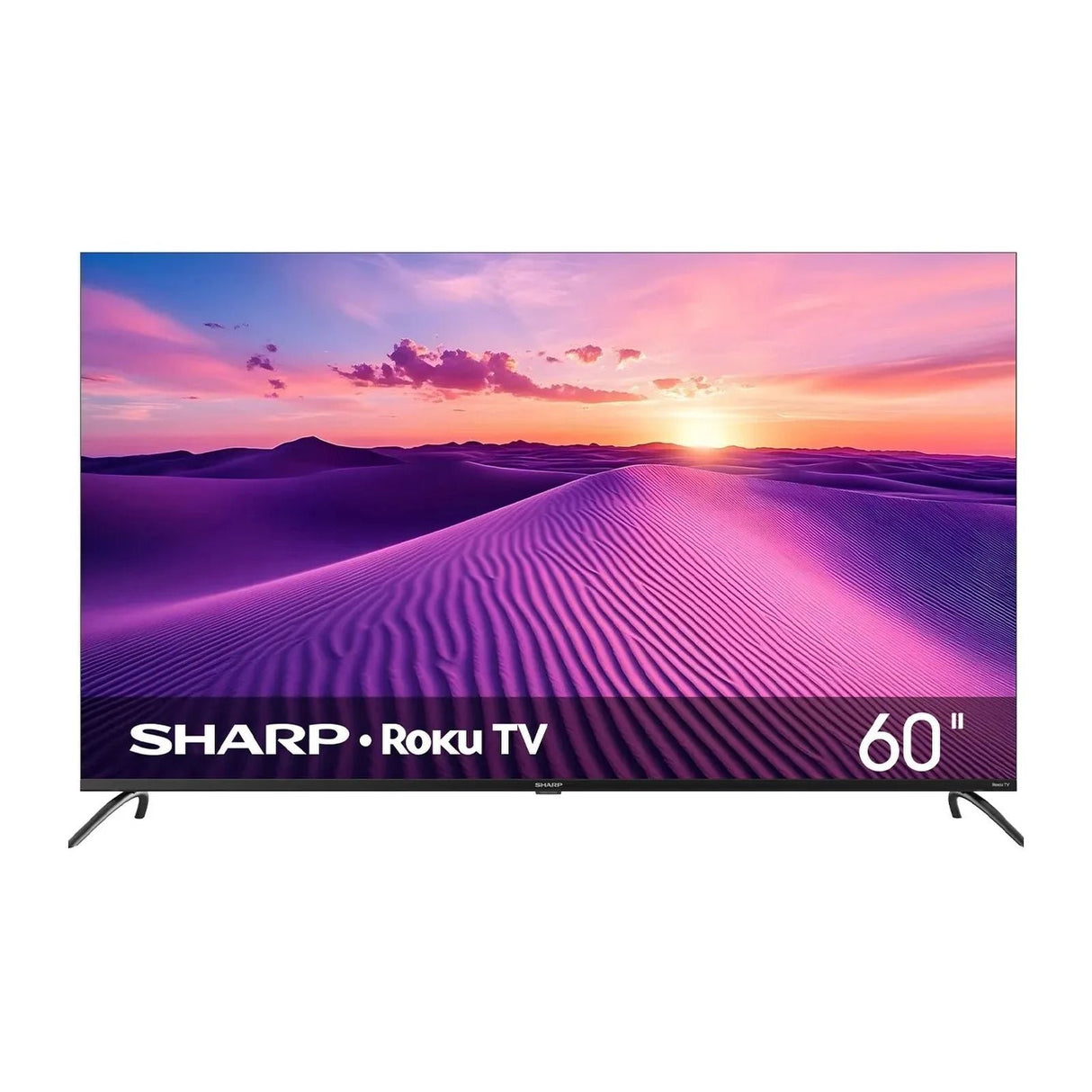 Televisión Pantalla 60 Pulgadas Sharp Roku TV 4K UHD 4T-C60HL4320U