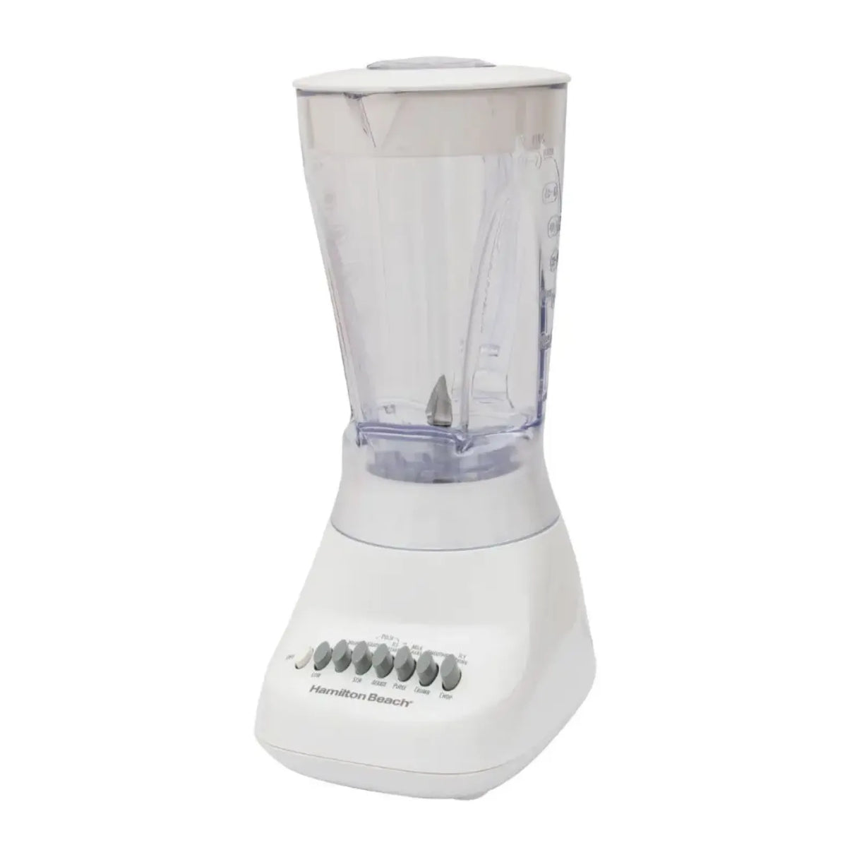 Licuadora Hamilton Beach Vaso de Plástico 1.5 Litros Blanca 50166G