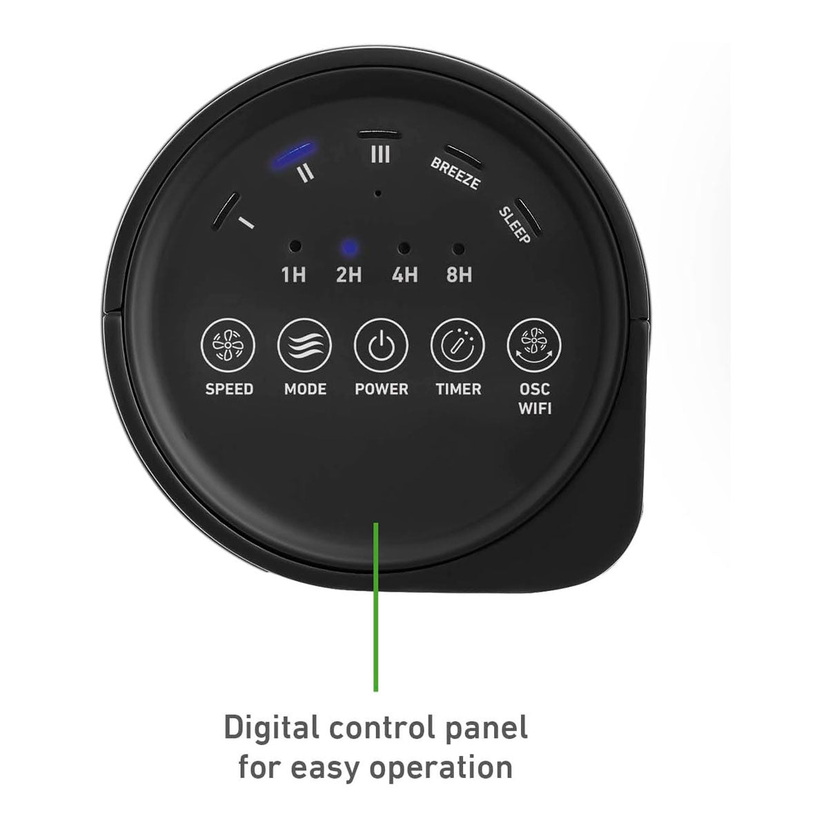 Ventilador de Torre Digital, Holmes