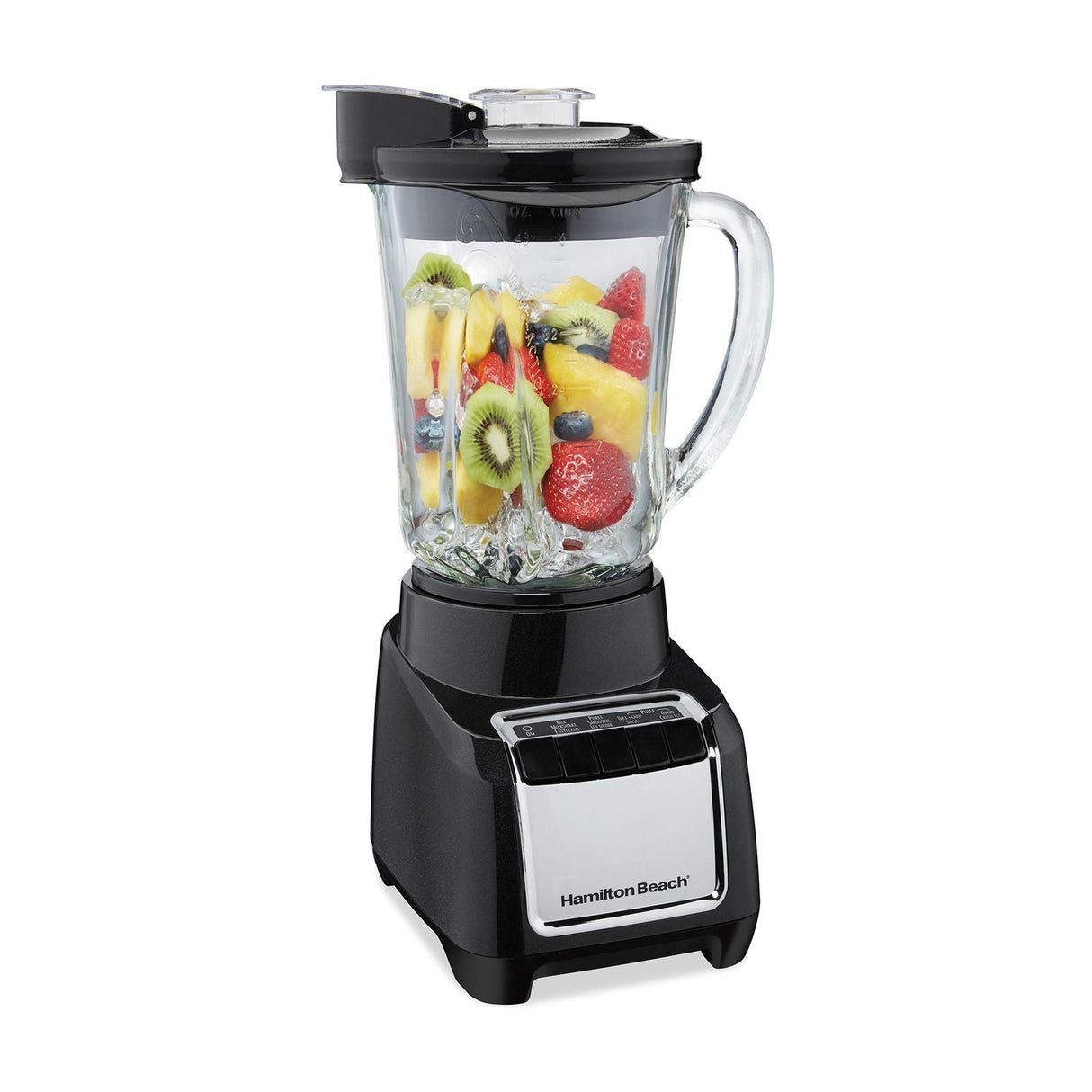 Licuadora Hamilton Beach Wave-Action Vaso de Vidrio 1.4 Litros Negra 53521FG