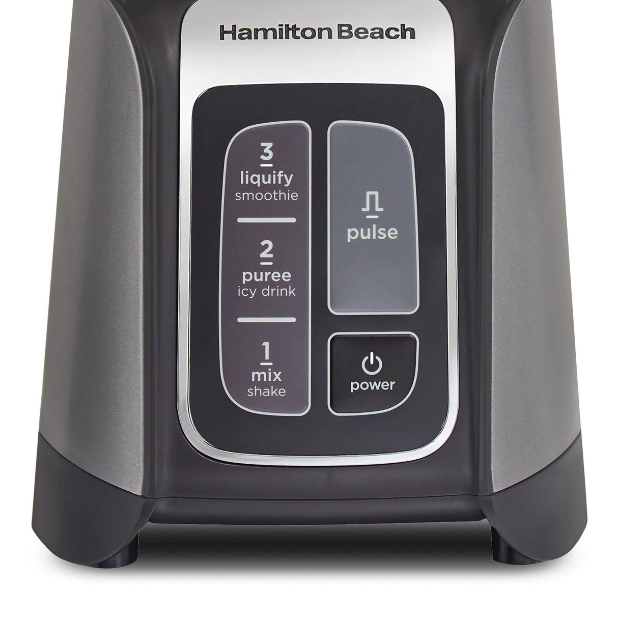 Licuadora Hamilton Beach PowerMax Vaso de Vidrio 1.4 Litros Negra 58600J