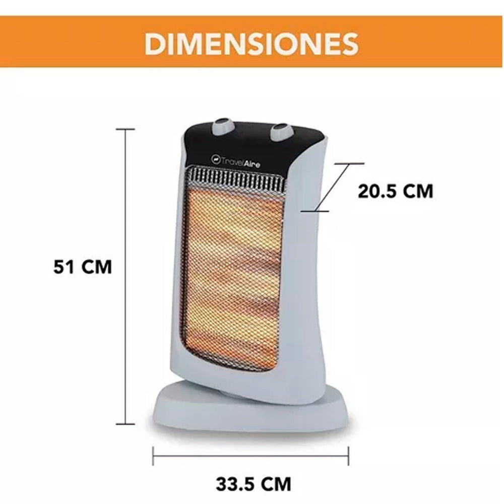 CALEFACTOR TRAVEL AIRE MOD. TAE507 ELECT 3 NIV OS**