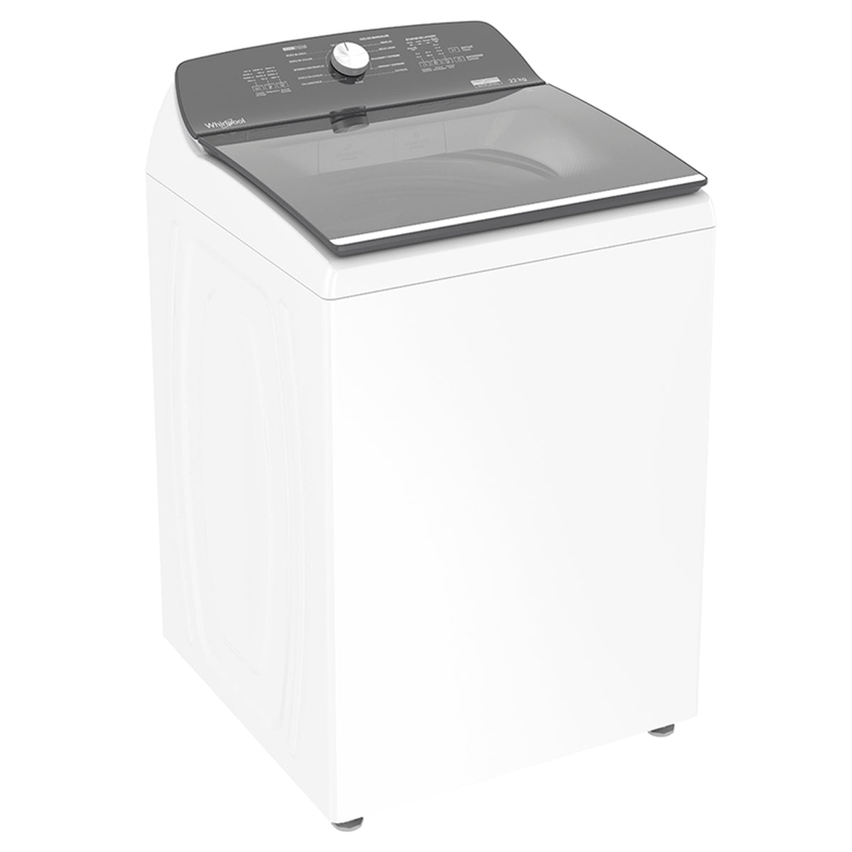 LAVADORA WHIRLPOOL MOD. 8MWTW-2231WJB 22KG BLANCA**