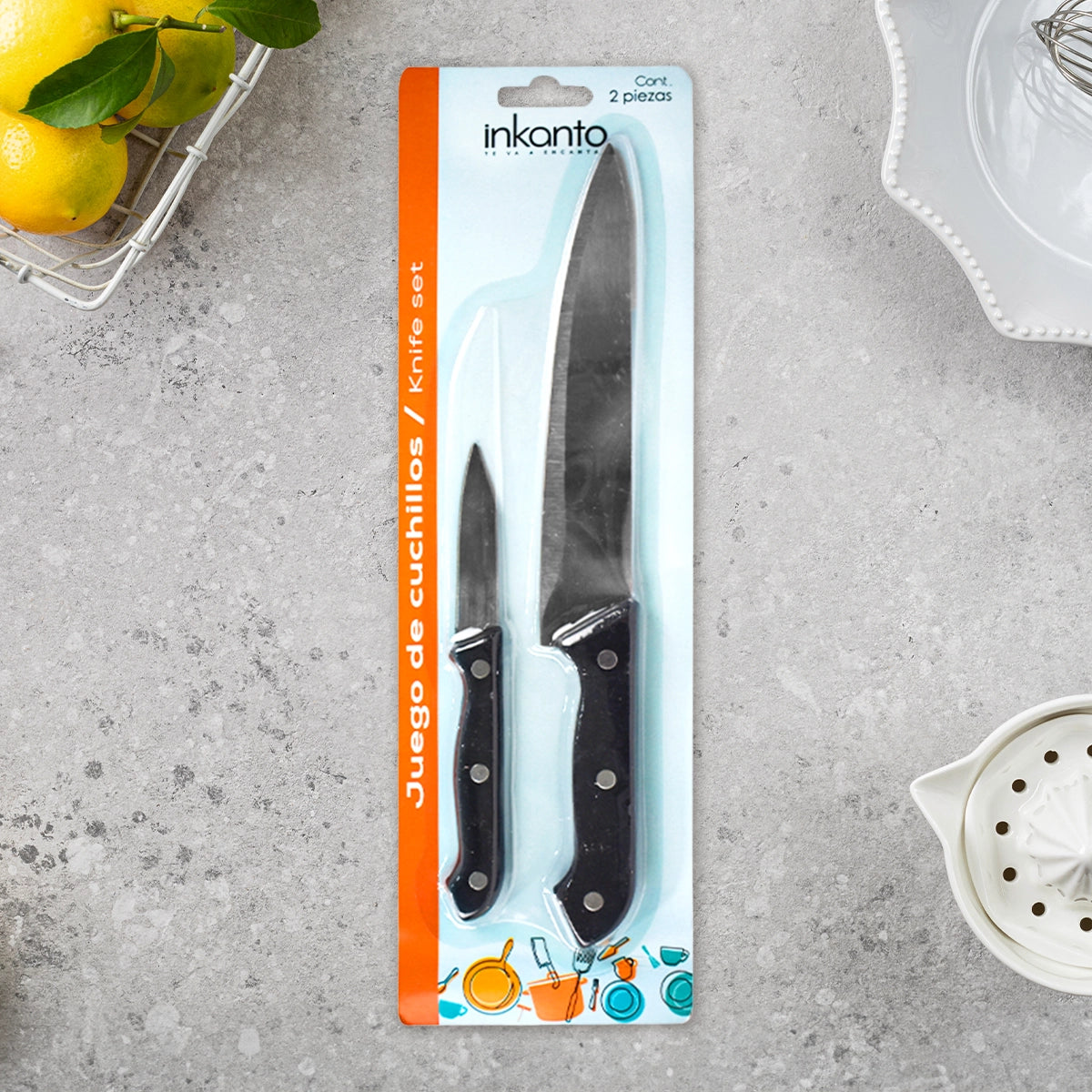 Juego de Cuchillos Inkanto 18 y 30cm