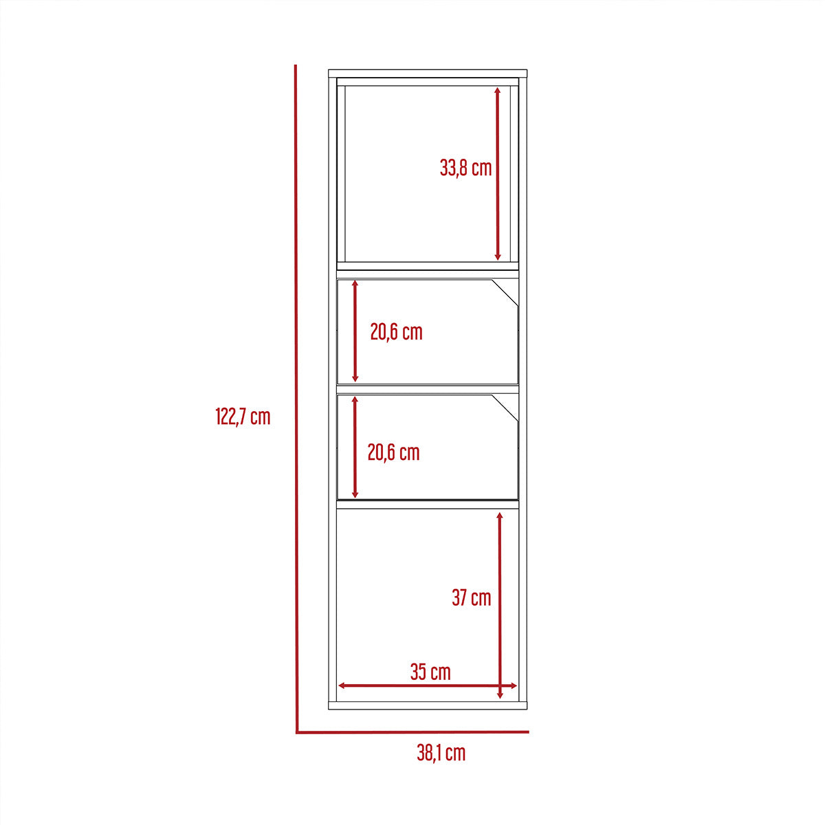 Biblioteca Fiji - Modulo Cajones