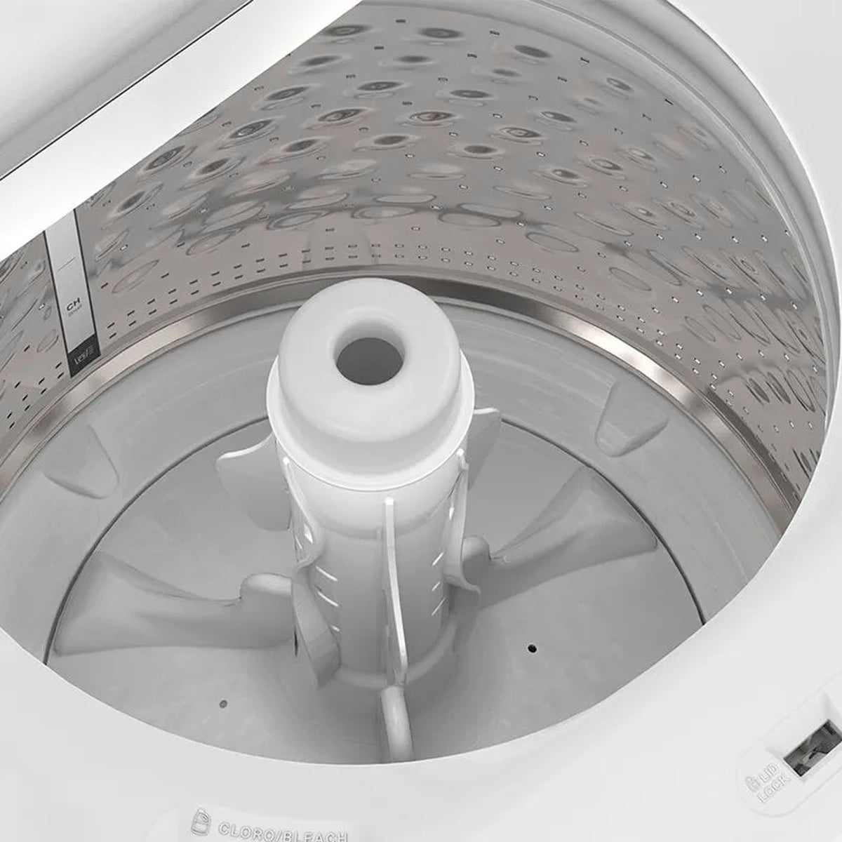 LAVADORA MOD. 8MWTW-1813MJM 18KG AGITADOR SINGLE ACTION, 12 CICLOS, TAPA METALICA **