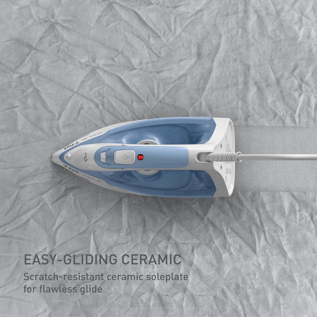 PLANCHA T-FAL, MOD. FV2C61U0, VIRTUO 30 AZUL **