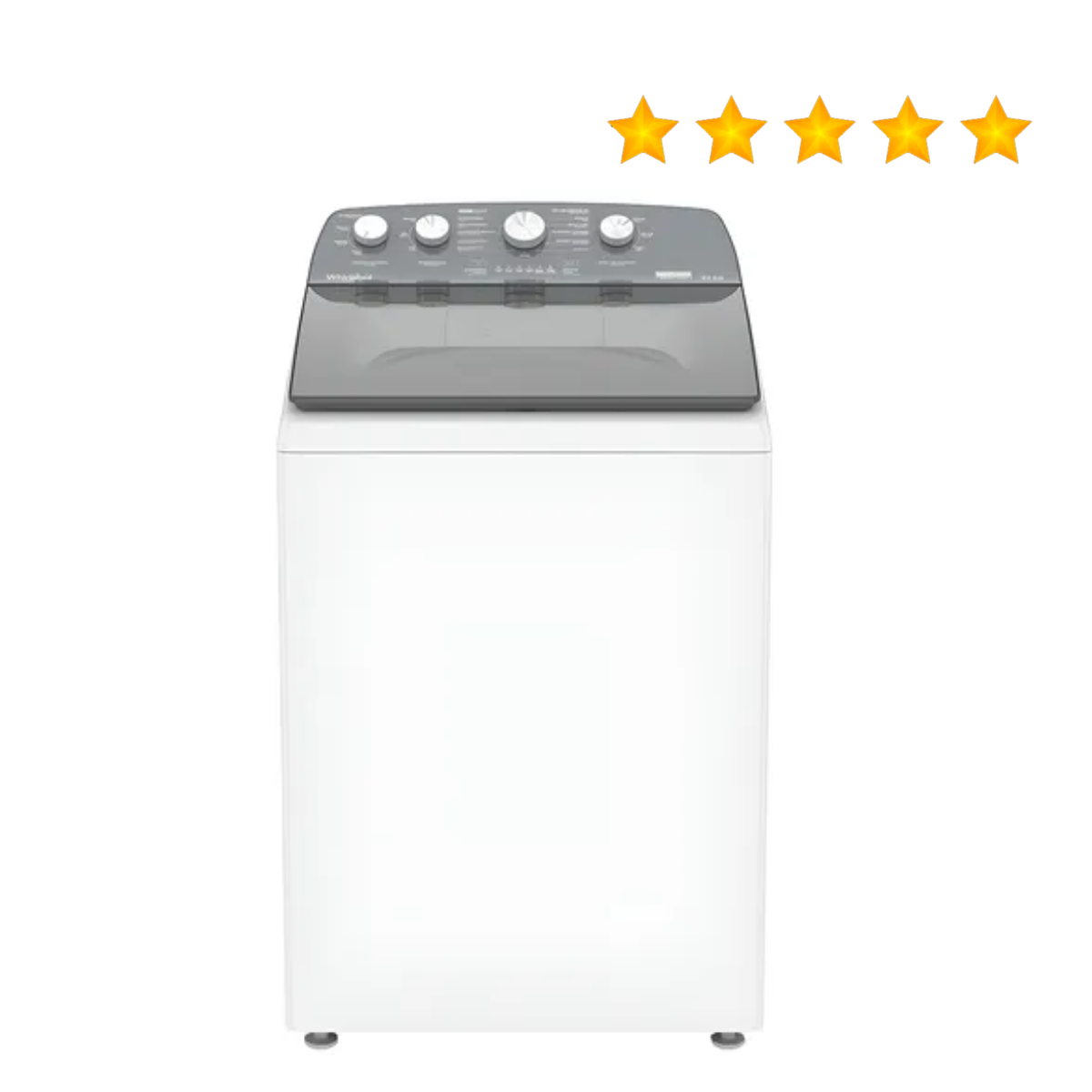 Lavadora Whirlpool 8MWTW2254WRM 22 Kg blanco con tapa*