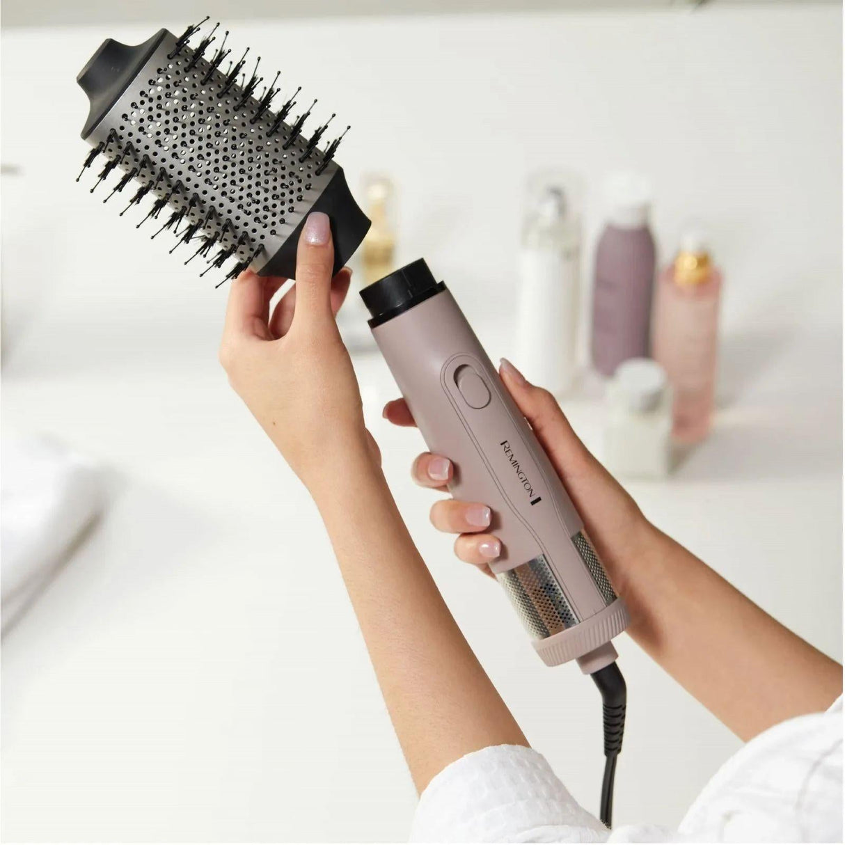 Cepillo de Aire Caliente Remington Wet2Style Rosa AS15A-110F