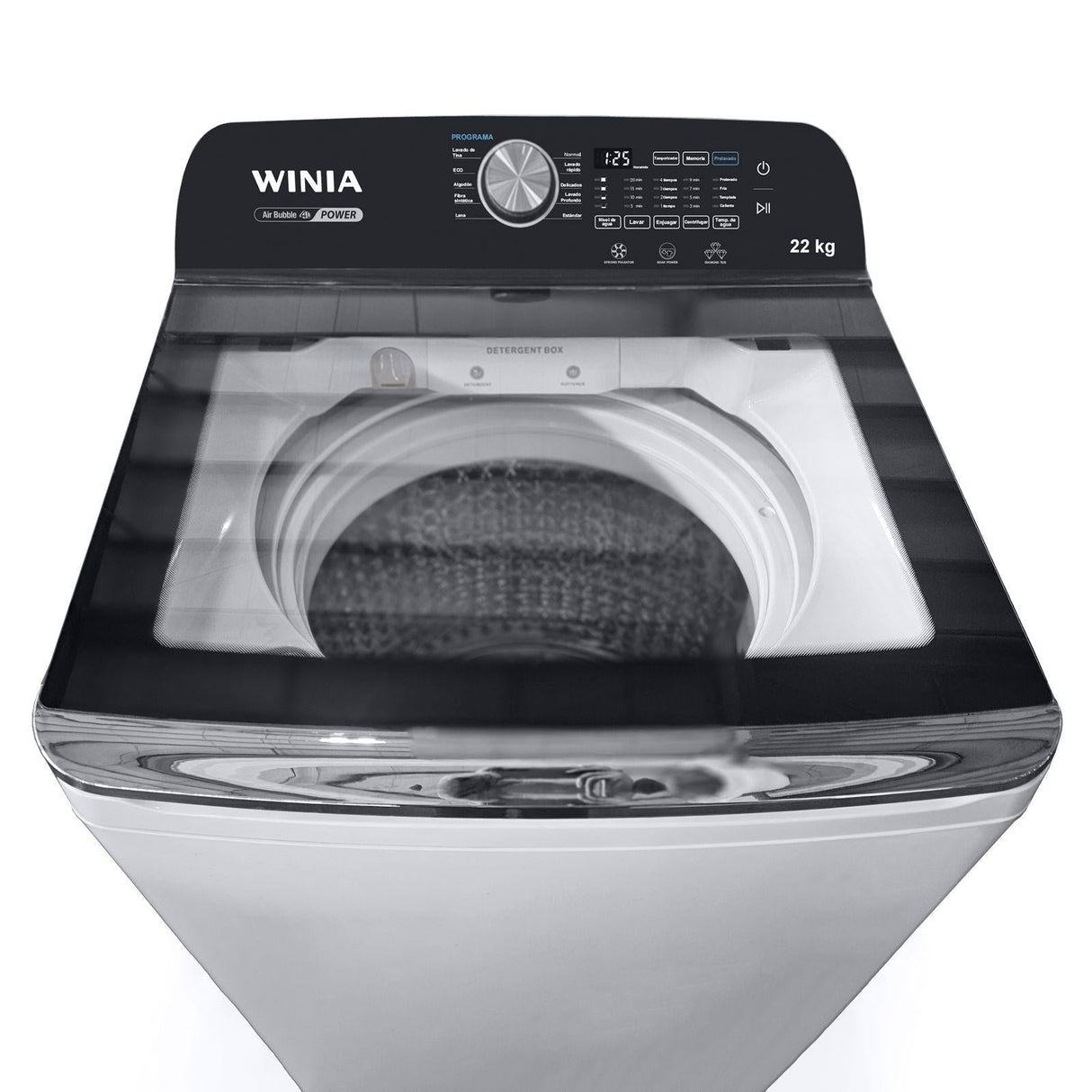 Lavadora Automática Winia 22 Kilos Carga Superior Blanca AWFA22WXCXP