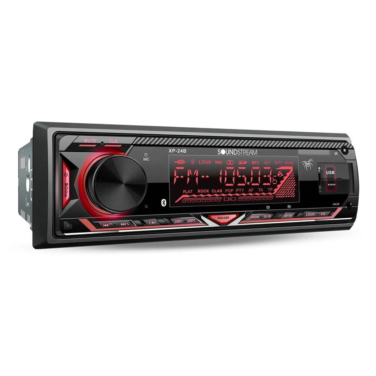 Autoestéreo con USB Soundstream XP-24B