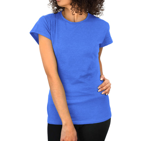 Blusa Básica color Azul para Dama