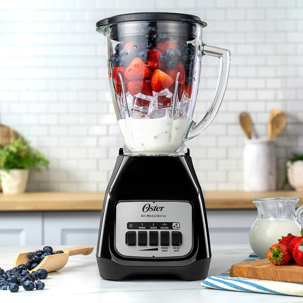 LICUADORA OSTER MOD. BLSTKAG-BPB-013 BOTONES V/VIDRIO**