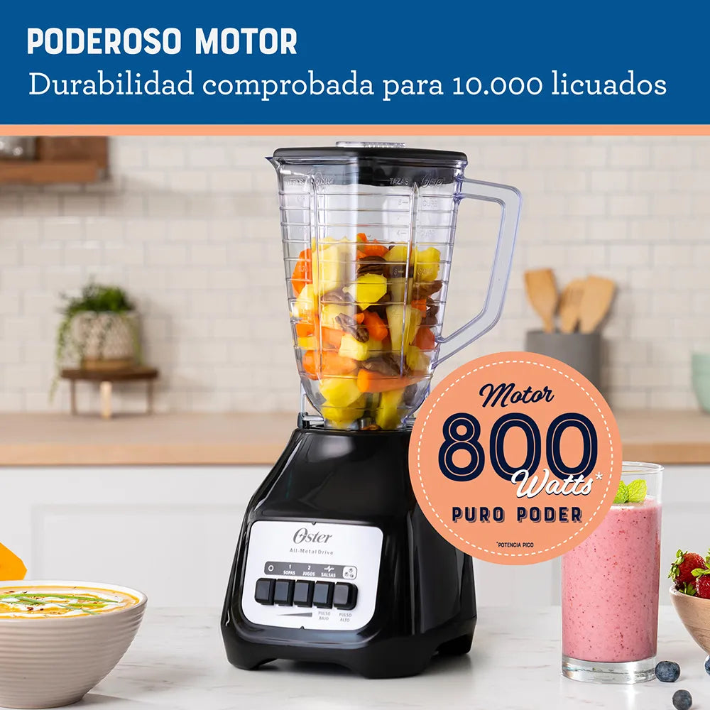 LICUADORA OSTER MOD. BLSTKAP-BPB-013 BOTONES V/PLASTICO**