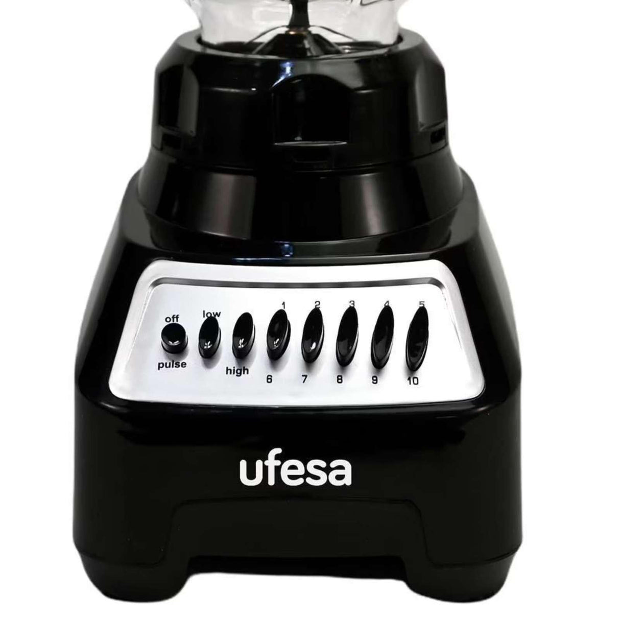 Licuadora Ufesa Vaso de Vidrio 1.5 Litros Negra con Accesorios BS7020-MG5294