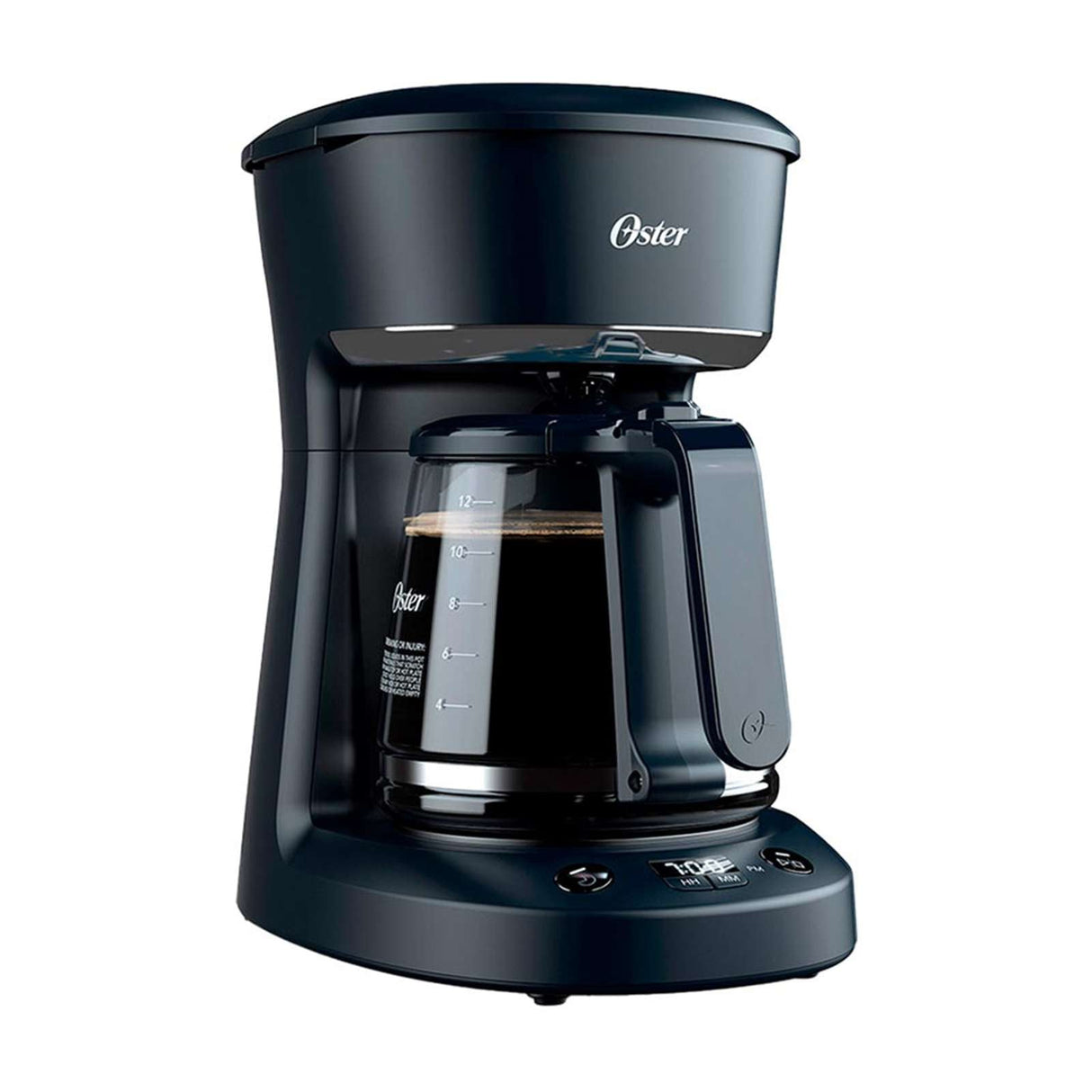 Cafetera Programable Oster 12 Tazas Negra BVSTDCP12B