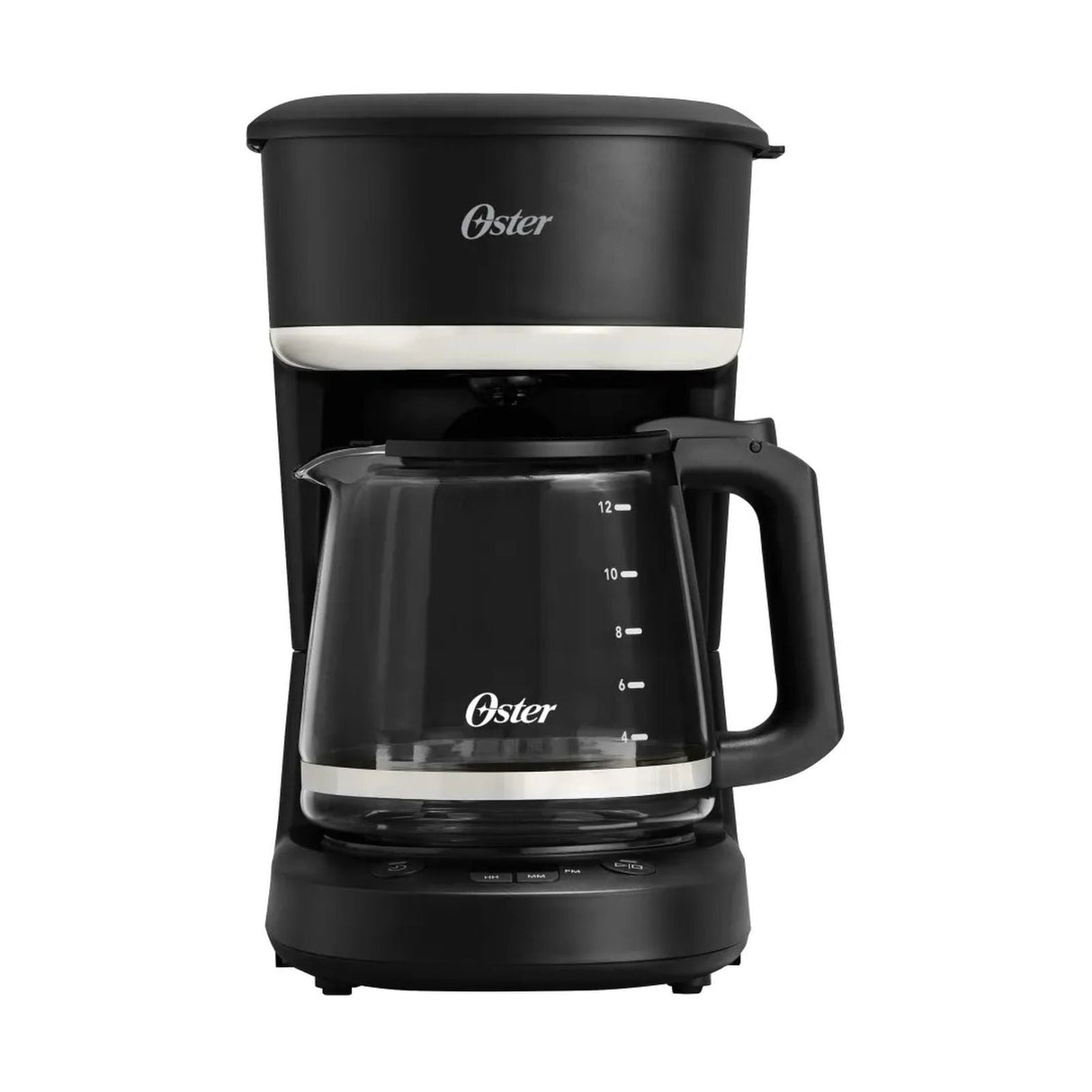 Cafetera Programable Oster 12 Tazas Negra BVSTDCP121B
