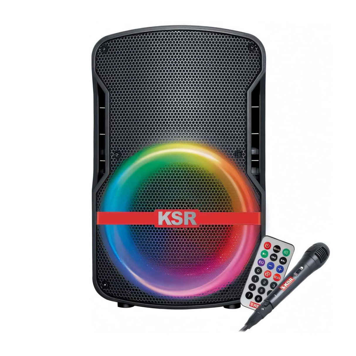 Bafle Profesional Recargable KSR 8 Pulgadas con Micrófono MSA-7908MX