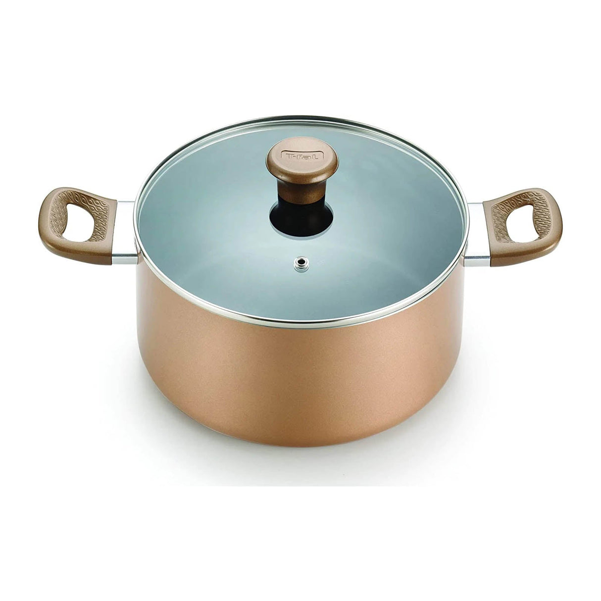 Bateria de cocina TFAL antiadherente indicador thermo spot B036SE64BRONZ