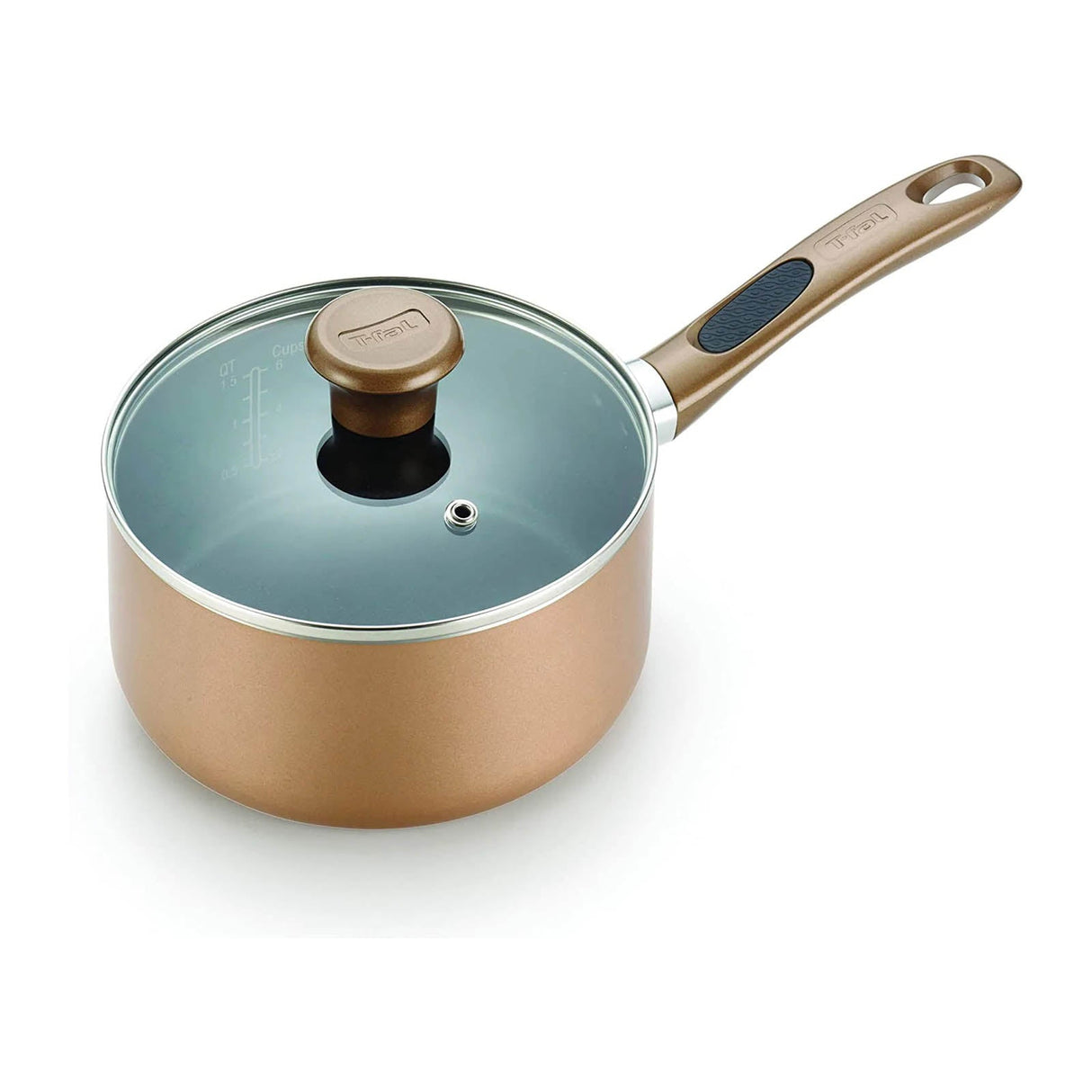 Bateria de cocina TFAL antiadherente indicador thermo spot B036SE64BRONZ