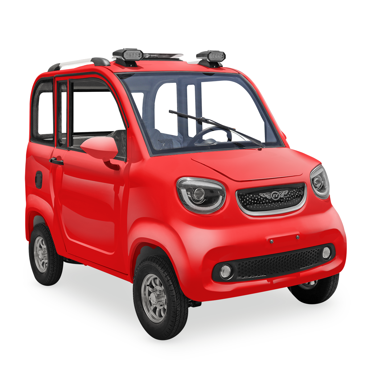 Vehículo Kiwo, E5, Color Rojo