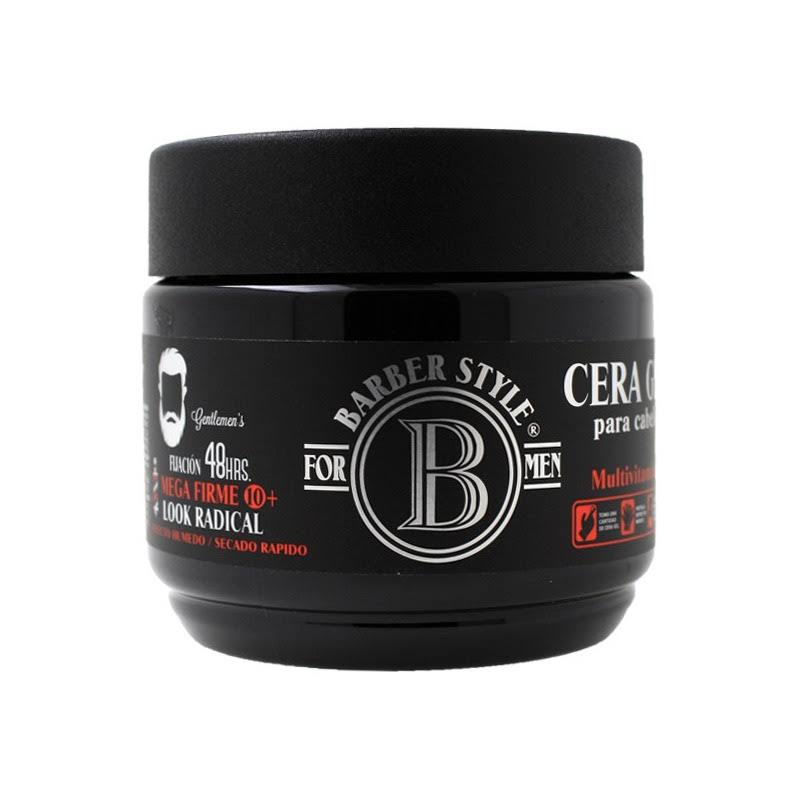Cera Gel para Caballero, Alta Fijación, Barber Style For B Men