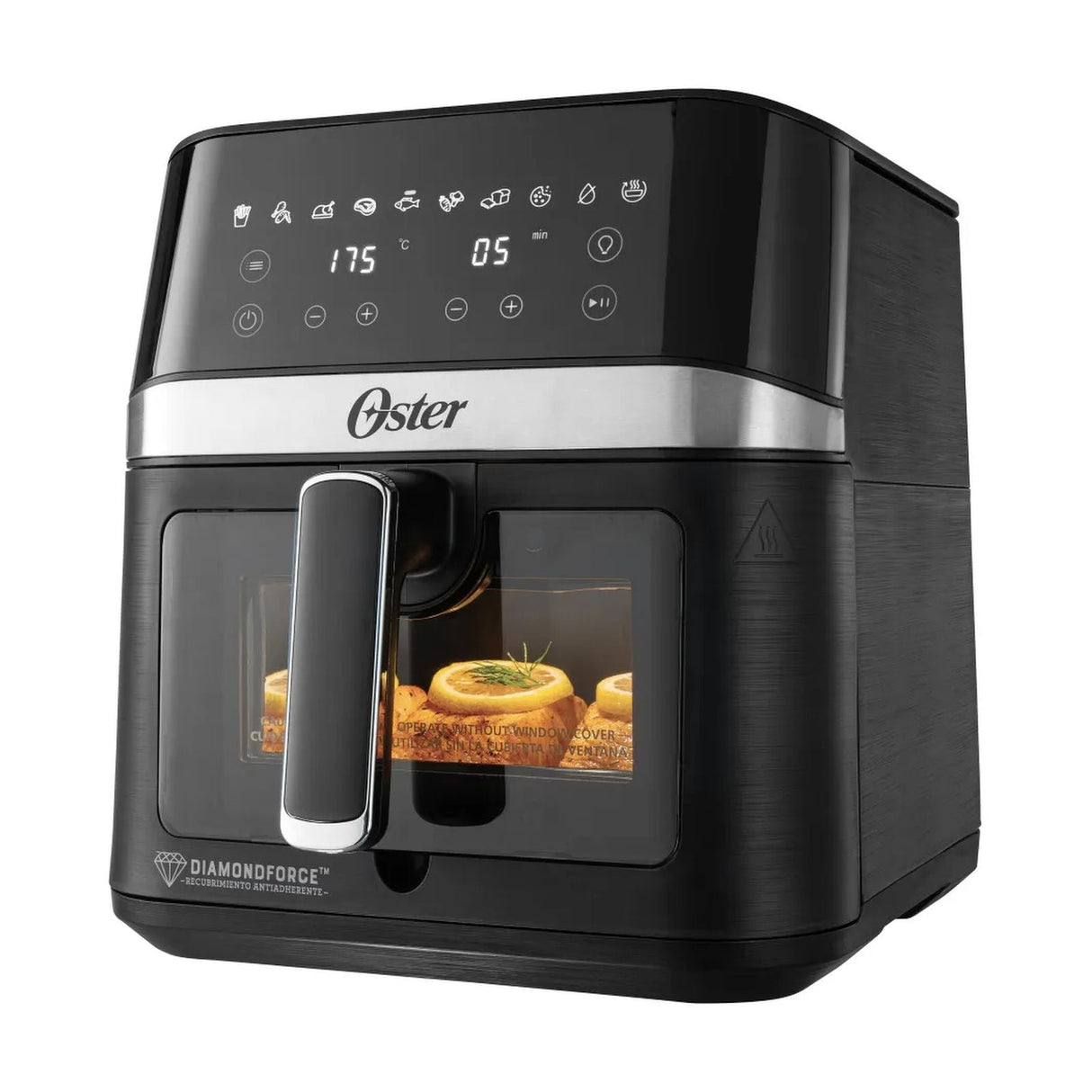 Freidora de Aire Digital Oster DiamondForce 6 Litros Negra CKSTAF60WDDF