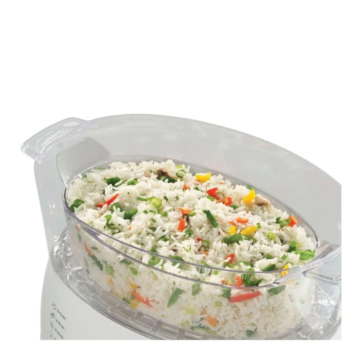 Vaporera de Alimentos Eléctrica Oster Doble Bandeja Blanca CKSTST7711