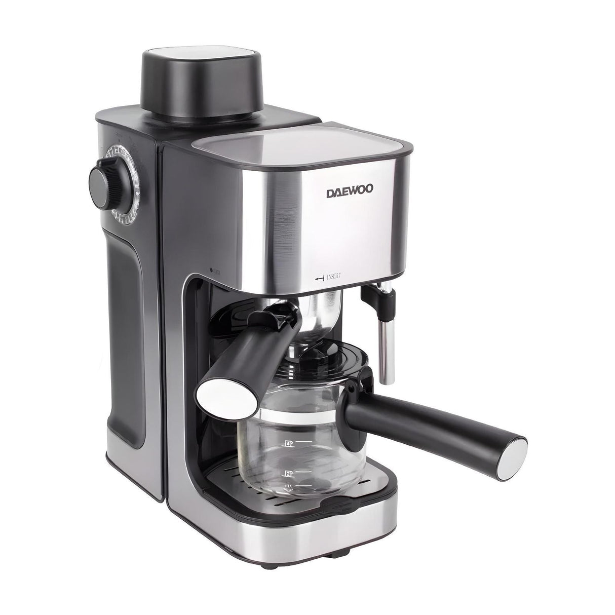 Combo Pure Espresso Daewoo Cafetera para Espresso + Molino para Café