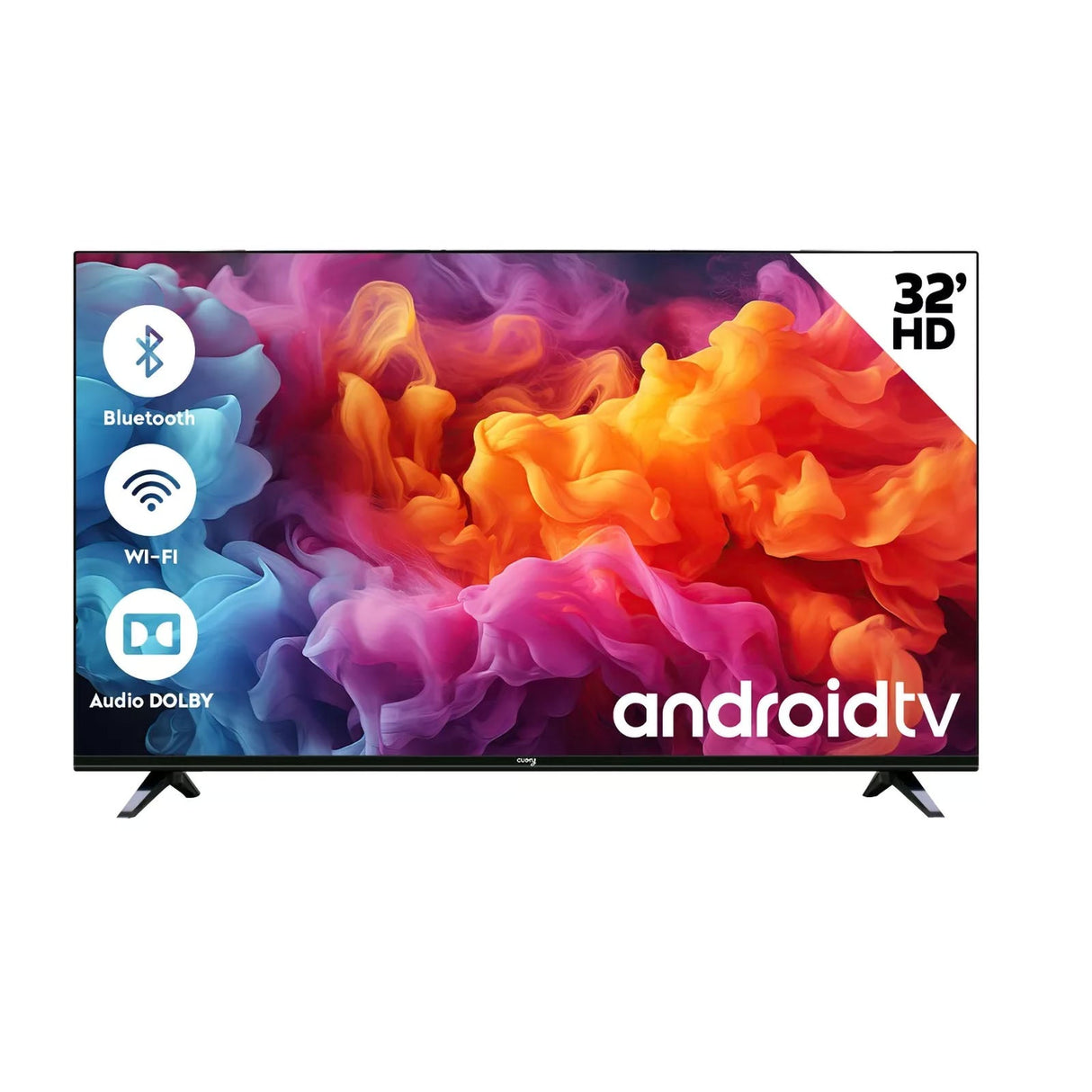 Televisión Pantalla 32 Pulgadas Cuory Android TV HD CUO-HDTV32