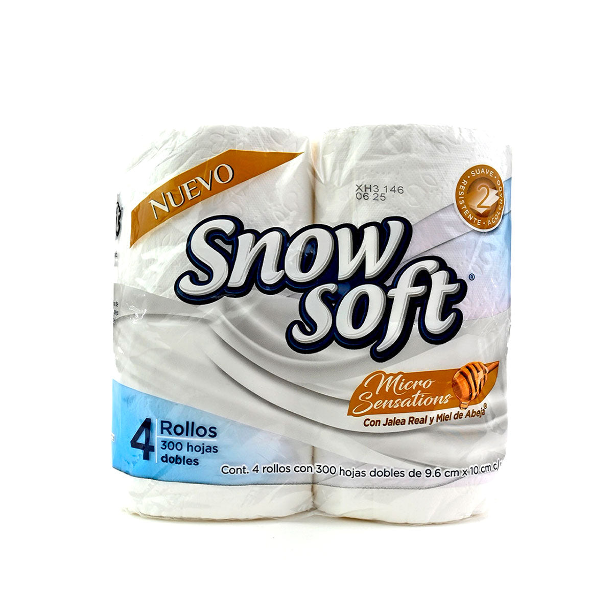Papel Higiénico Snow Soft, 4 Rollos