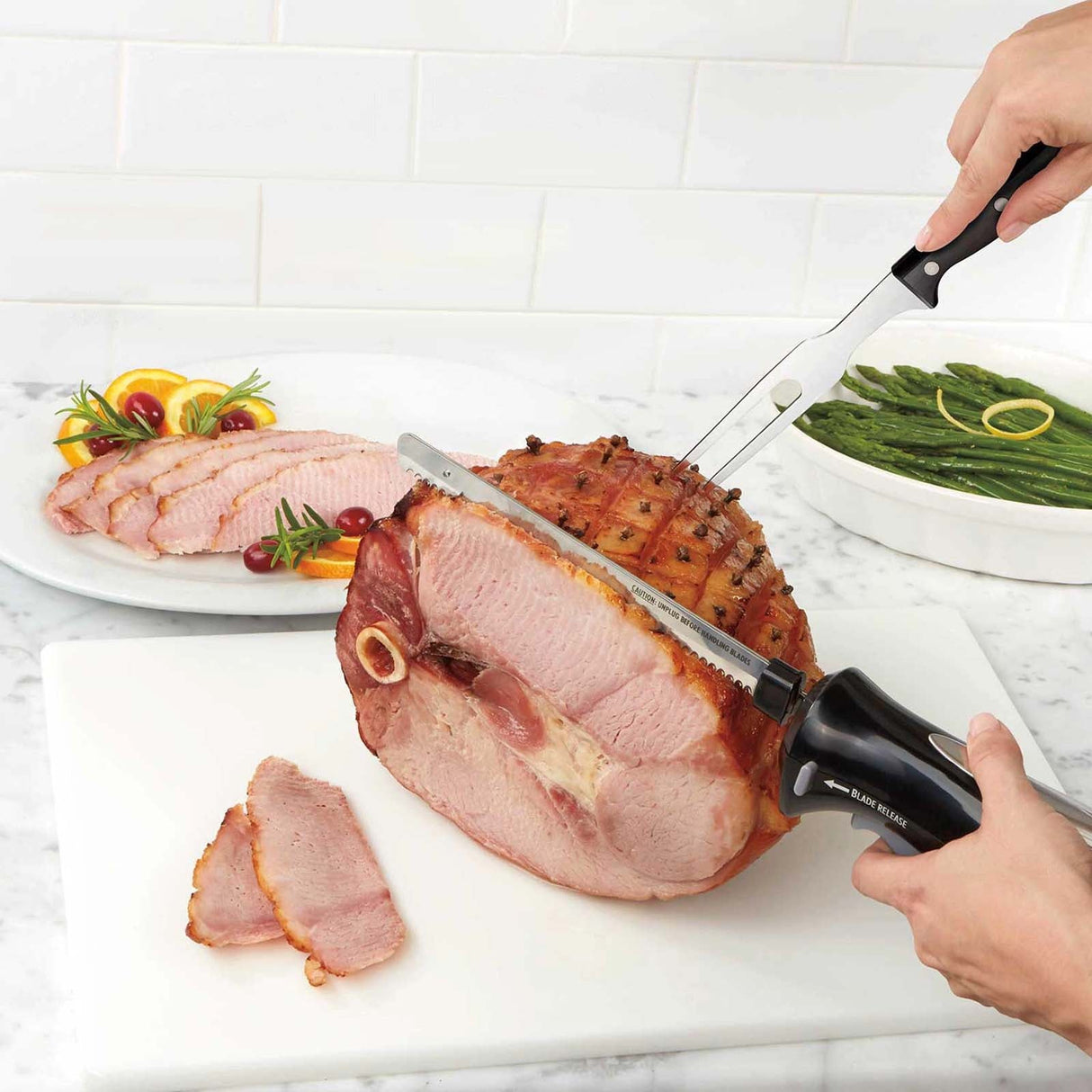 Cuchillo Eléctrico Hamilton Beach con Estuche 74277