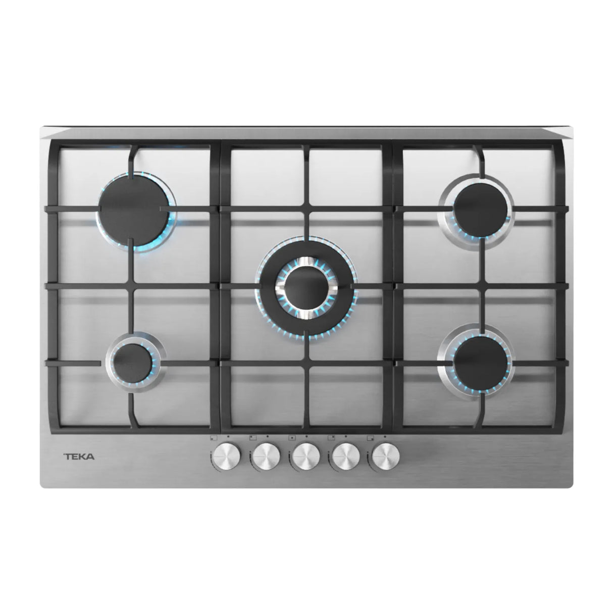 Combo Parrilla Acero Inoxidable de Gas + Campana Empotrable Teka Duetto Deluxe 75