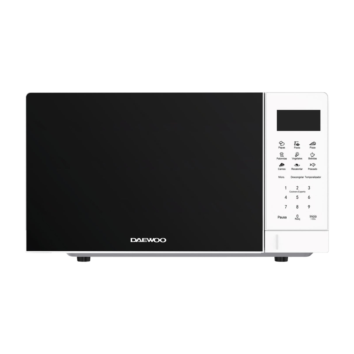 Horno de Microondas Daewoo 0.7 Pies Cúbicos Blanco DMM-0720WW