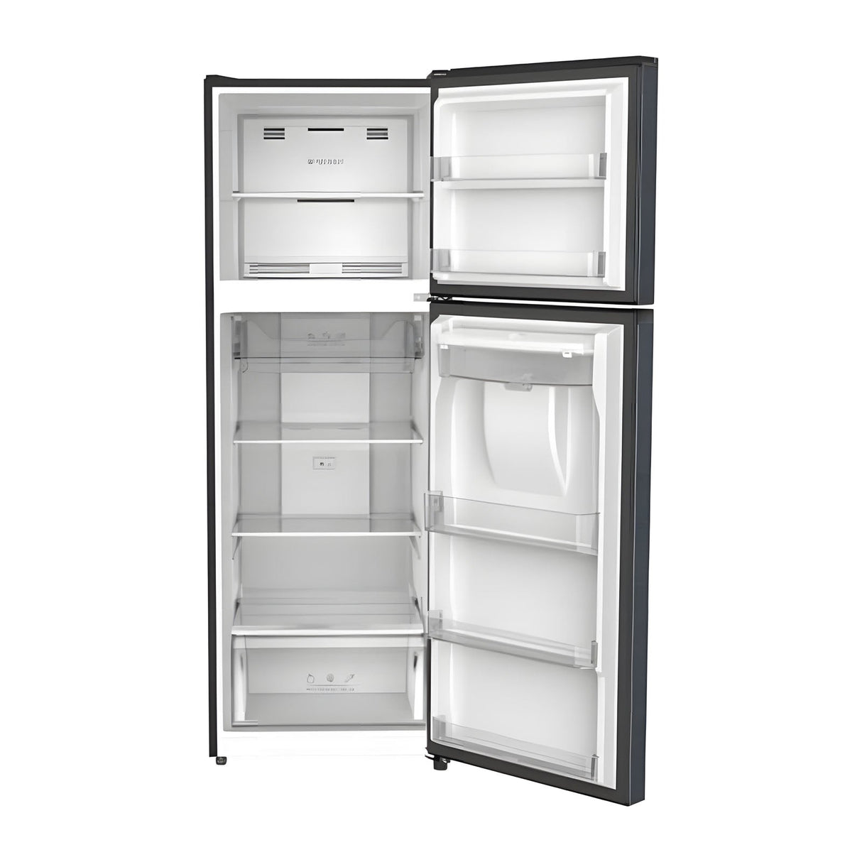 Refrigerador Daewoo 12 Pies Cúbicos Top Mount Gris DRT-1210MSD