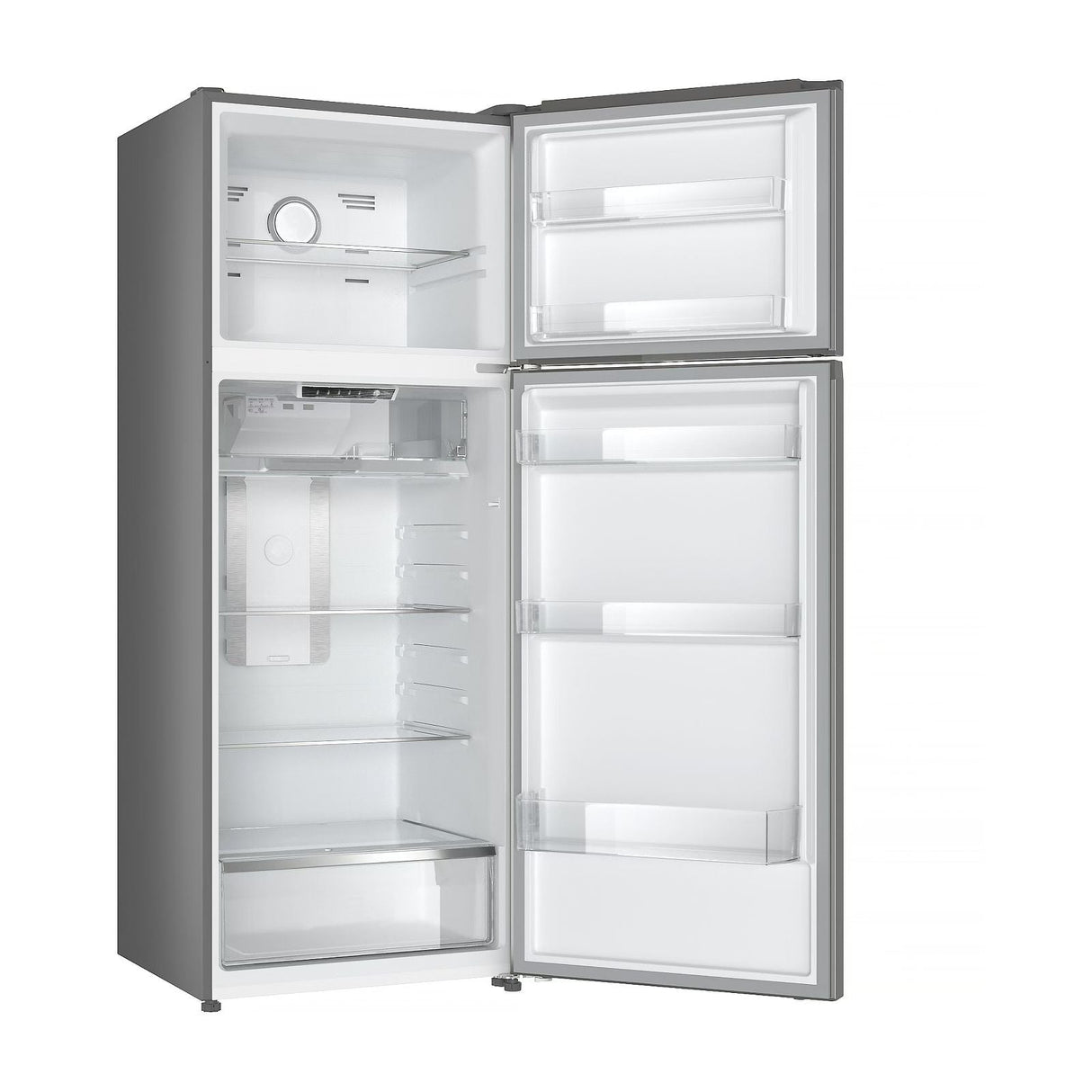 Refrigerador Inverter Daewoo 17 Pies Cúbicos Top Mount Gris DRT-1730SSBCI