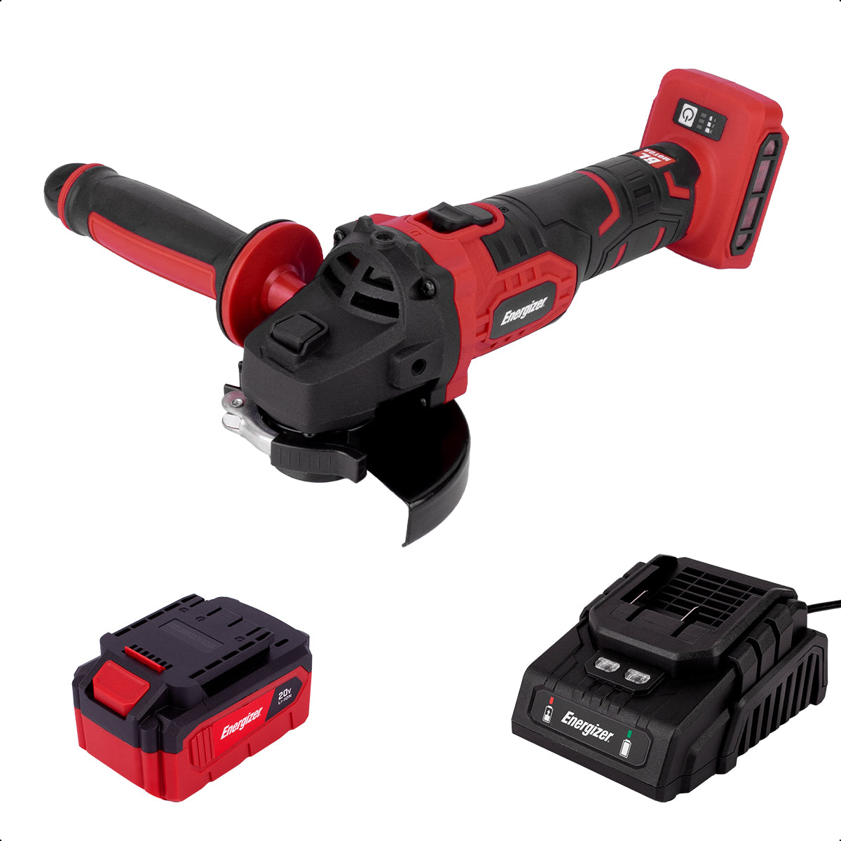 Esmeriladora + Cargador + Bateria 4Ah