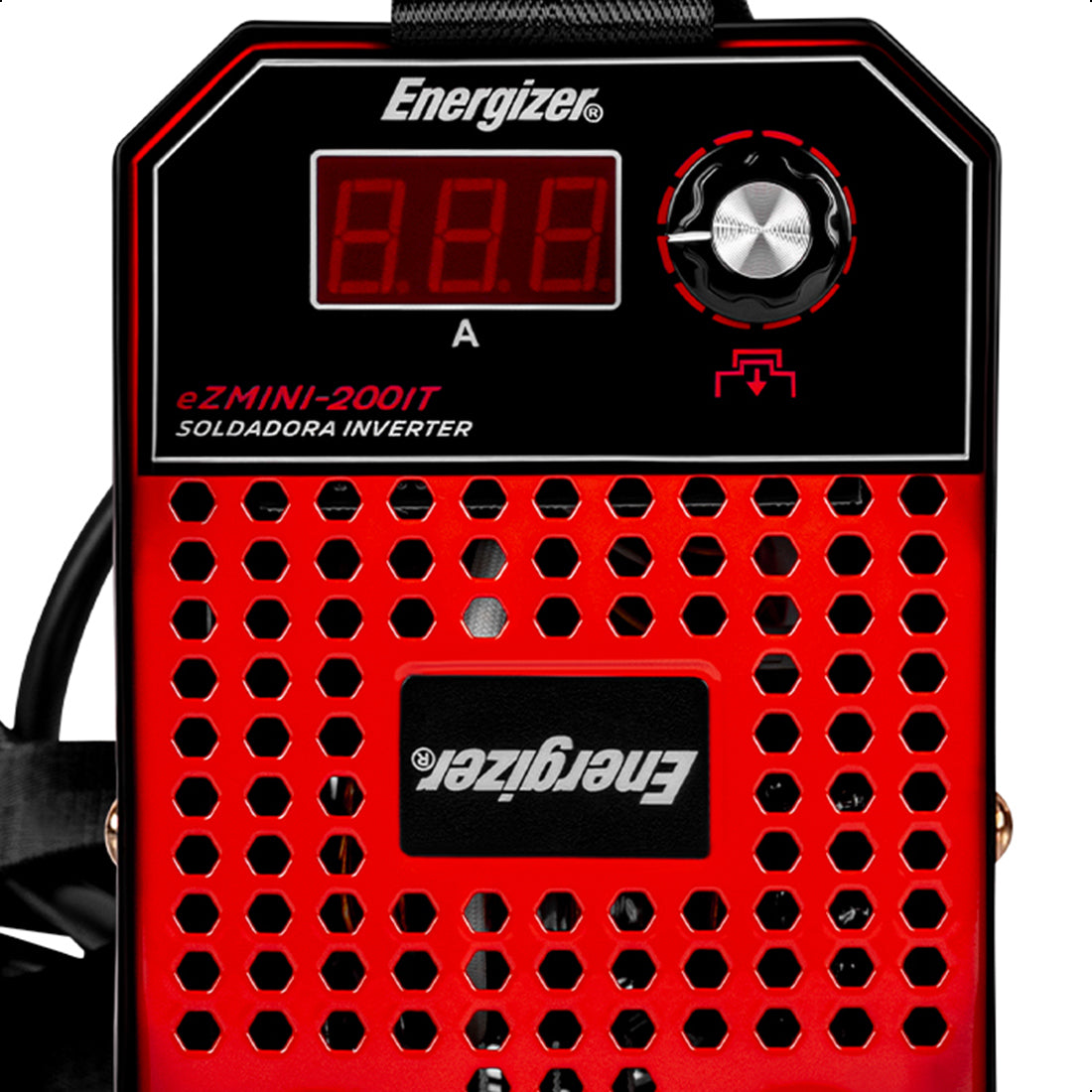 Soldadora inversora 200 A, 110 V, ENERGIZER