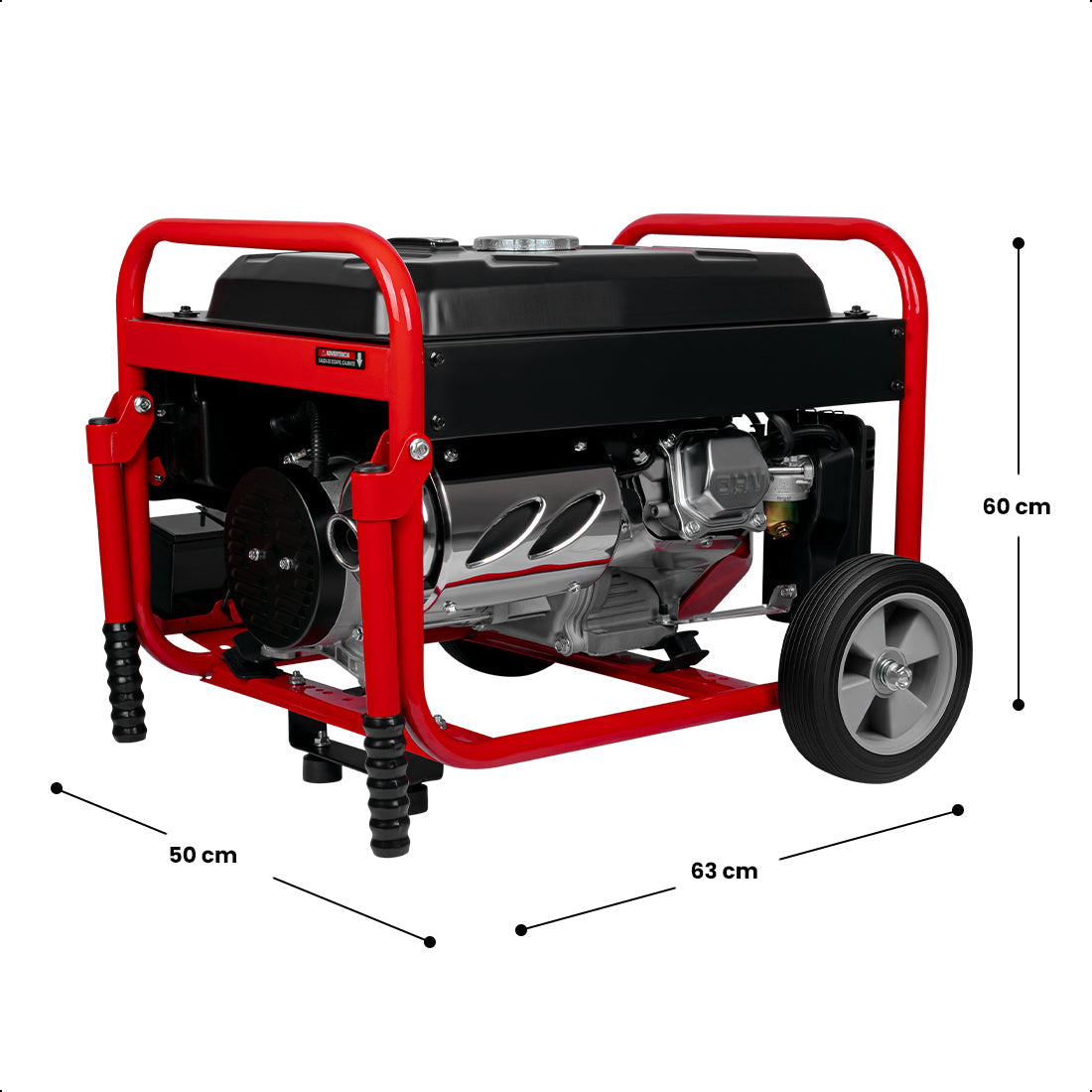 Generador portátil 3.0 kW 208CC 15L Regulador Voltaje Arr Man ENERGIZER