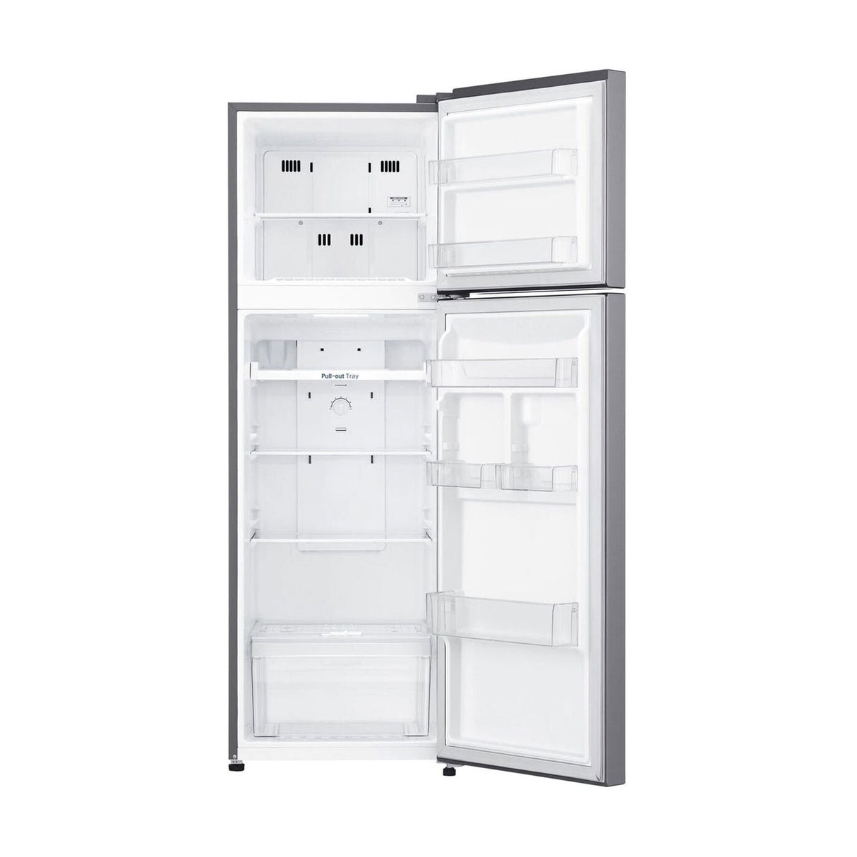 Refrigerador Smart Inverter LG 9 Pies Cúbicos Top Mount Gris GT32BP