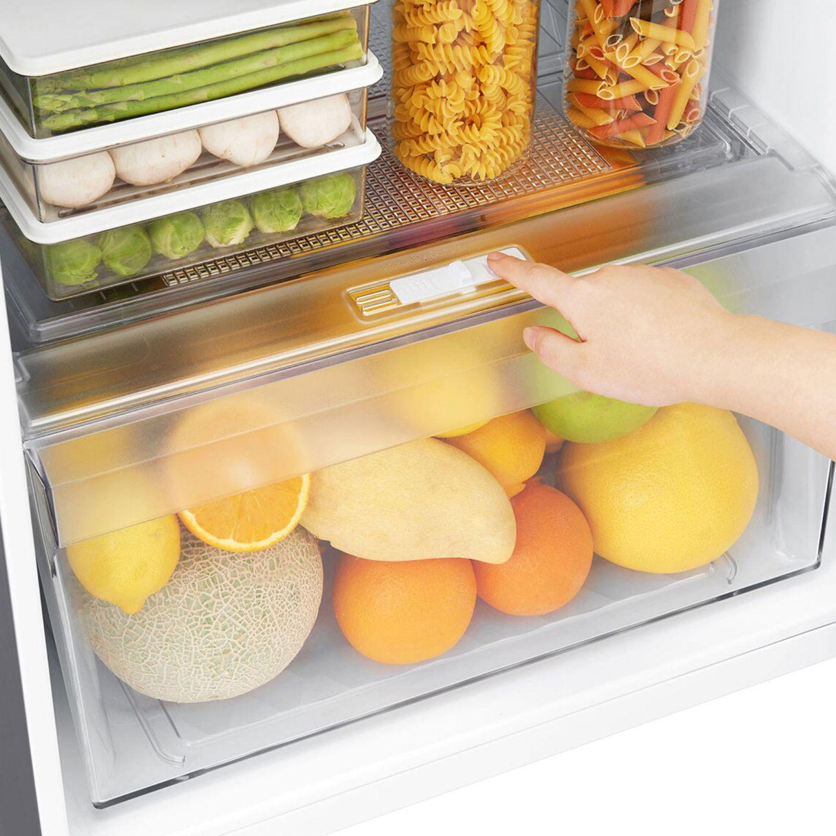 Refrigerador Smart Inverter LG 9 Pies Cúbicos Top Mount Gris GT32BP