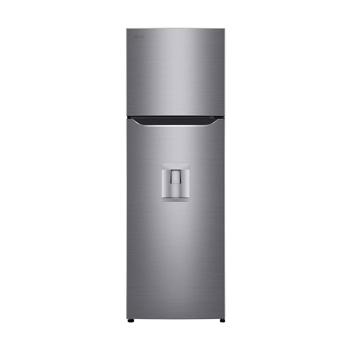 Refrigerador Smart Inverter LG 9 Pies Cúbicos Top Freezer Gris GT32WP