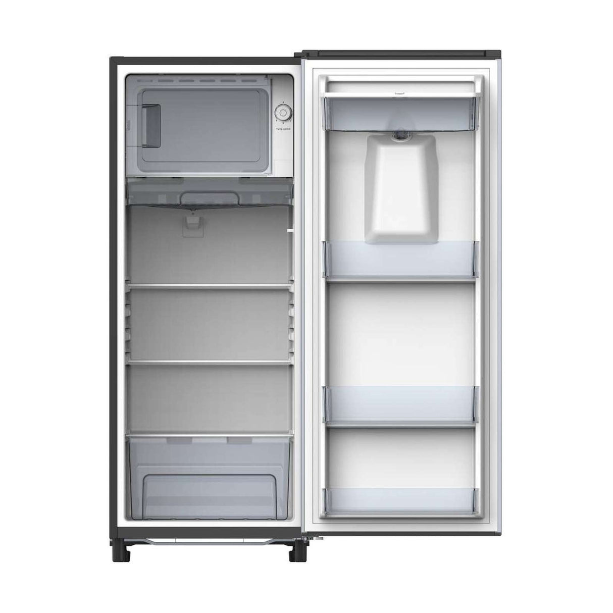 Refrigerador Hamilton Beach 7 Pies Cúbicos Gris HBR70MS1E