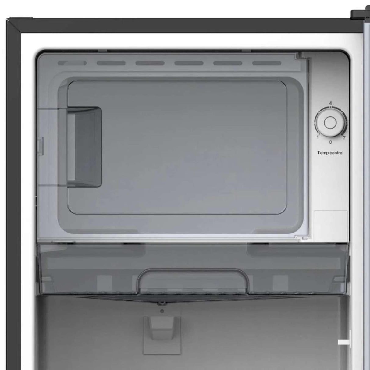 Refrigerador Hamilton Beach 7 Pies Cúbicos Gris HBR70MS1E