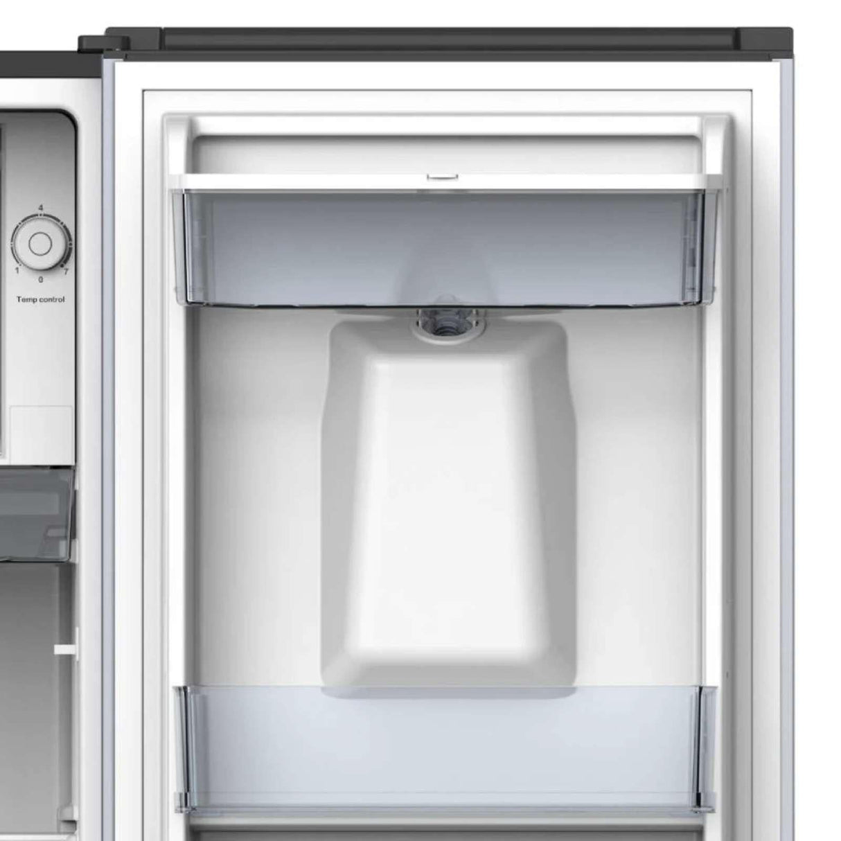 Refrigerador Hamilton Beach 7 Pies Cúbicos Gris HBR70MS1E