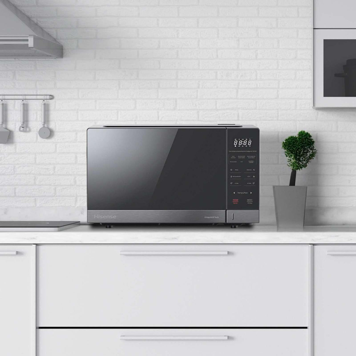 Horno de Microondas Hisense 1.1 Pies Cúbicos Negro HMMG3010DSG