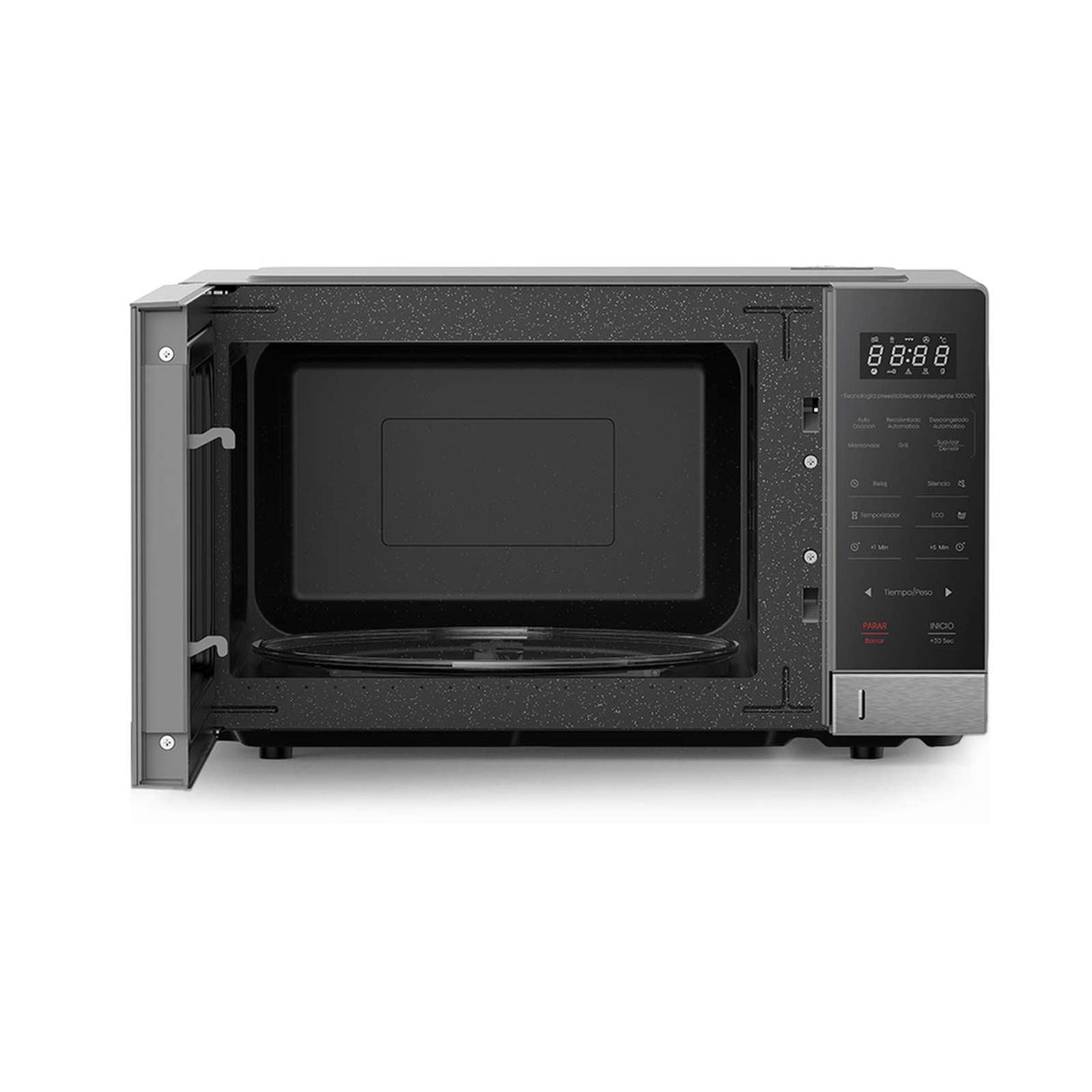 Horno de Microondas Hisense 1.1 Pies Cúbicos Gris HMMG3010SMG