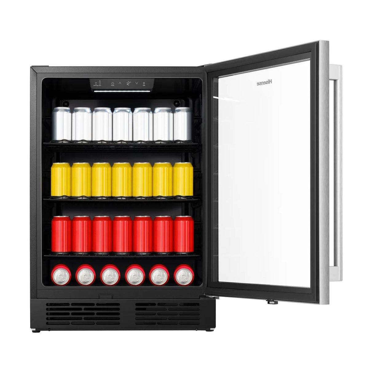 Cava Enfriador de Vinos Hisense 5.4 Pies Cúbicos Negro HWS054B1ASD