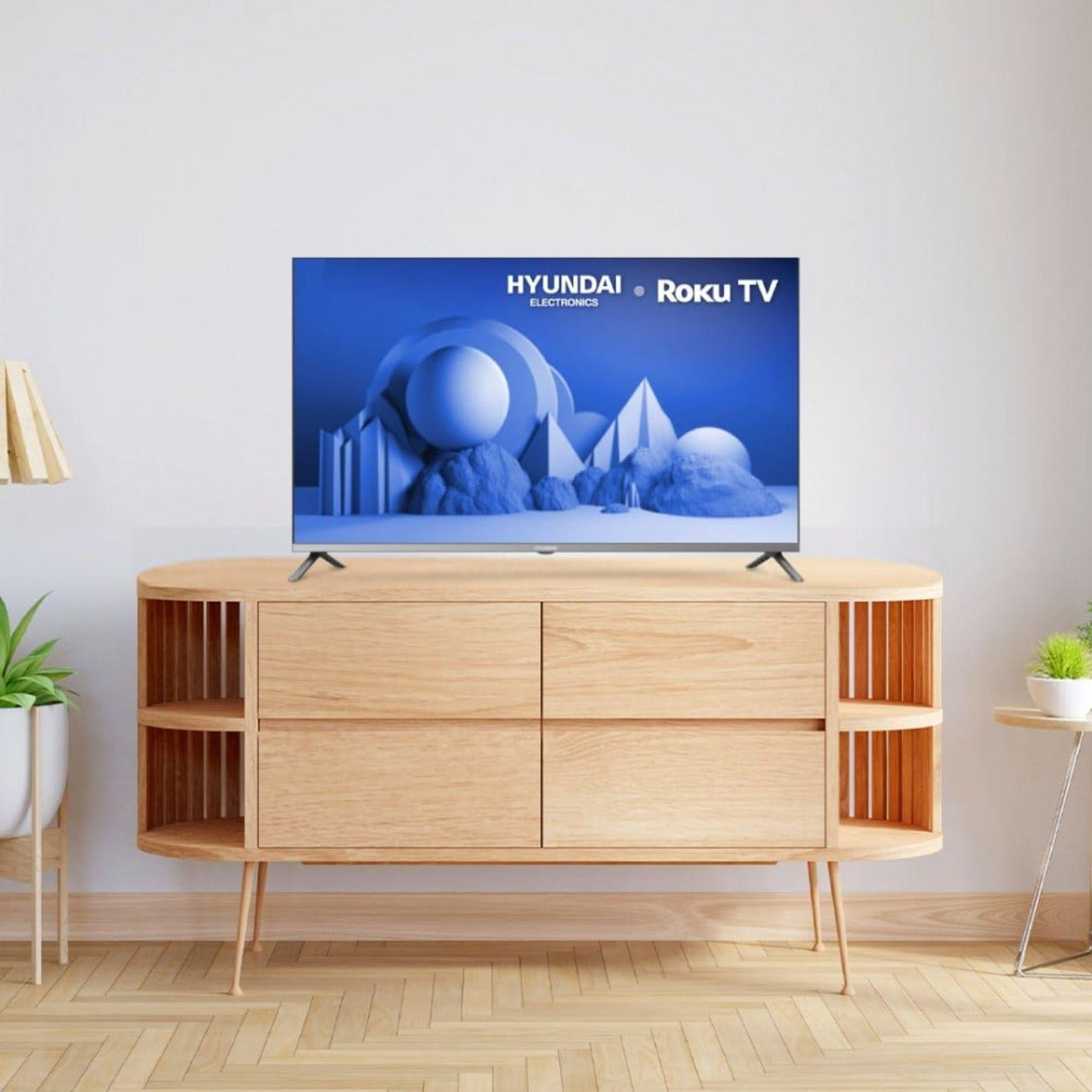 Televisión Pantalla 43 Pulgadas Hyundai Roku TV FHD HYLED4325RIM